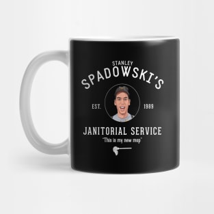 Stanley Spadowski's Janitorial Service Est. 1989 Mug